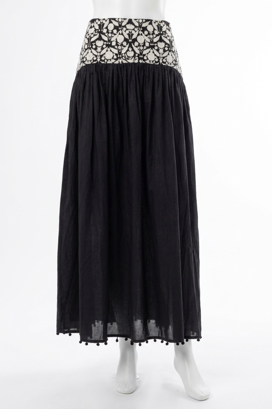 NEW SUNDAYS women's gwen maxi skirt in black